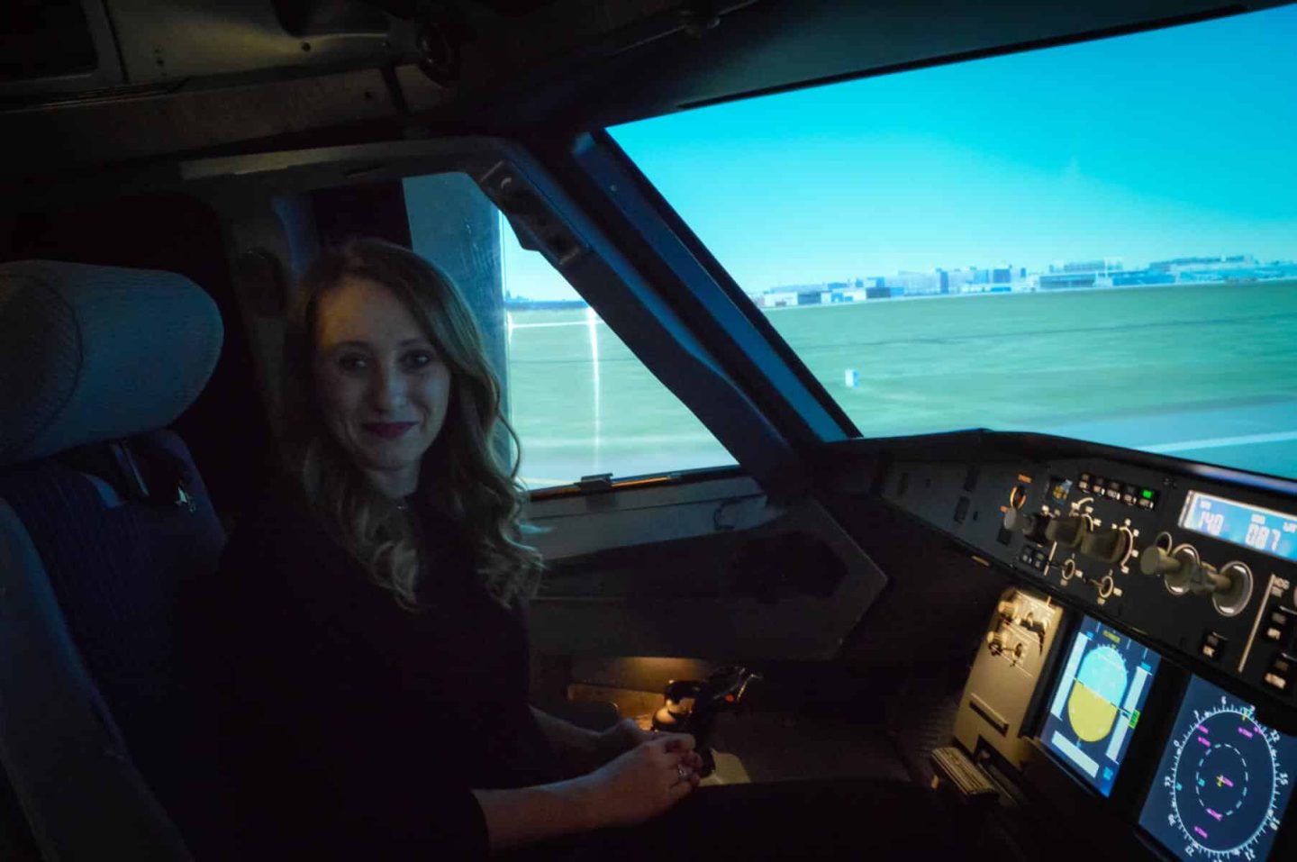 ready for takeoff…im Cockpit eines Airbus A320