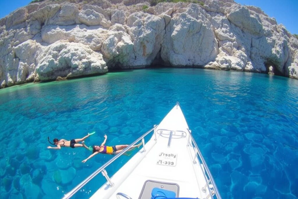 Bootstour nach Favignana mit kristallklarem Wasser und Schnorchelmöglichkeiten