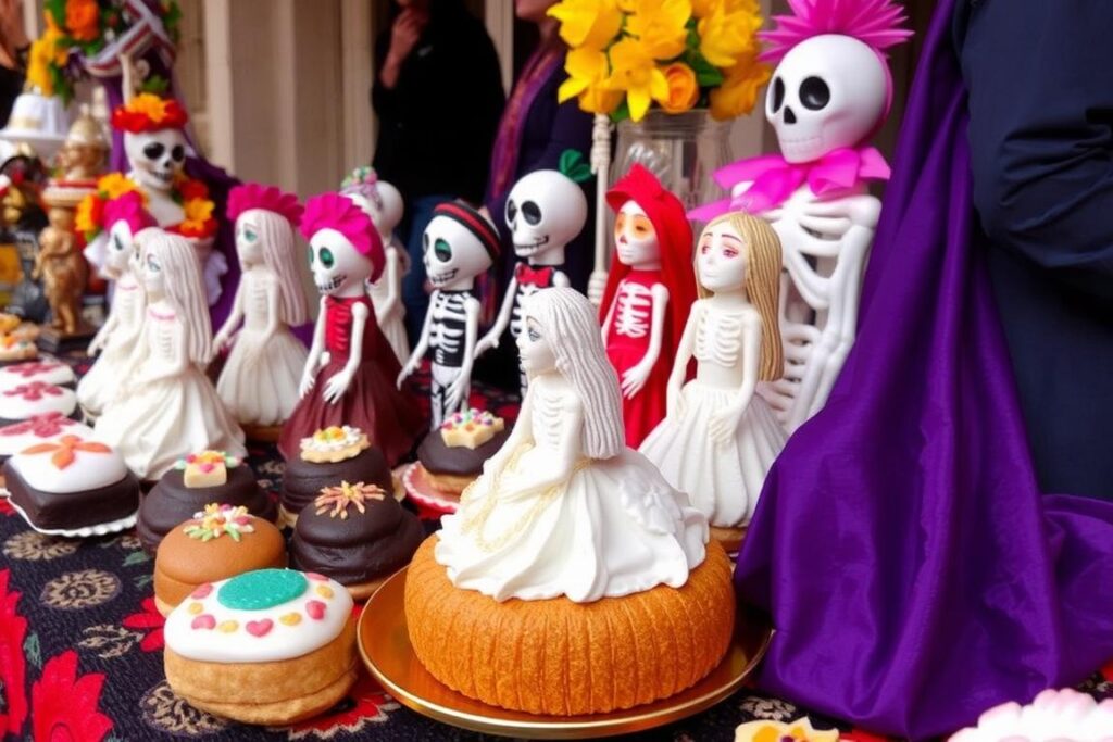 Das Fest der Toten in Palermo mit traditionellen Süßigkeiten und Zuckerpuppen