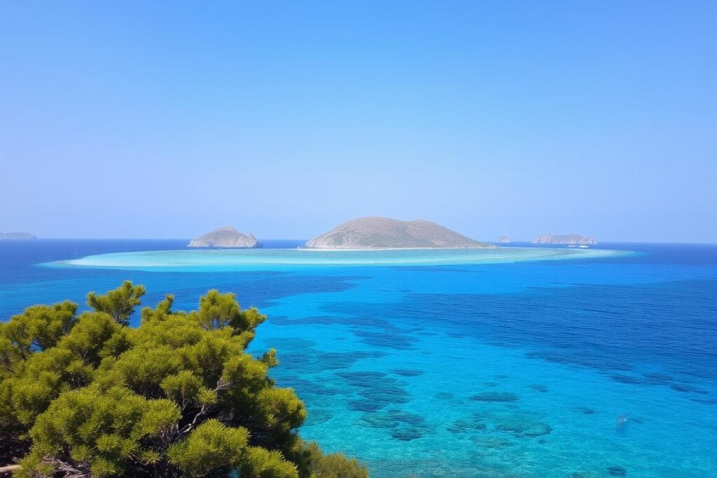 Ein Bild der Ägadischen Inseln mit kristallklarem Wasser und unberührter Natur