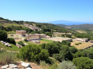 Ein Bild vom Tal der Tempel in Agrigent