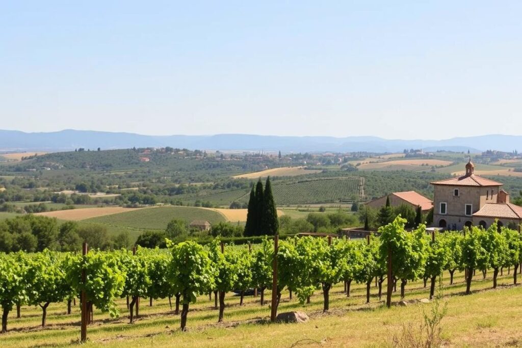 Ein Bild von Relais San Giuliano mit Weinbergen und sizilianischer Landschaft Ein Bild von Relais San Giuliano mit Weinbergen und sizilianischer Landschaft