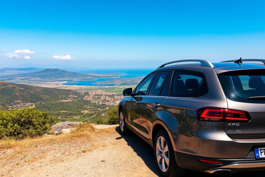 Ein Bild von einem Mietwagen auf Sizilien