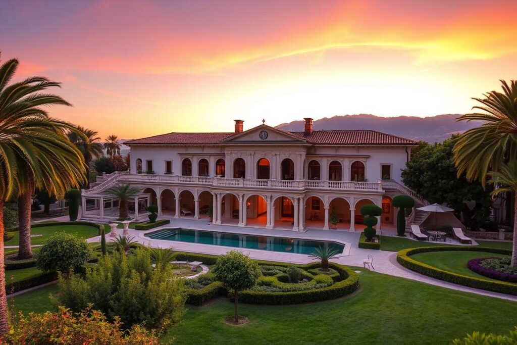 Ein Bild von einem luxuriösen Hotel auf Sizilien