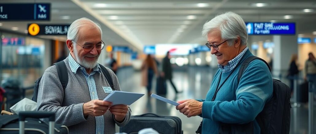 Sicherheit auf Reisen im Alter