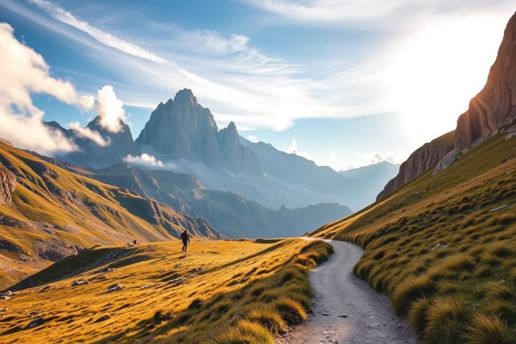 Wanderroute Dolomiten