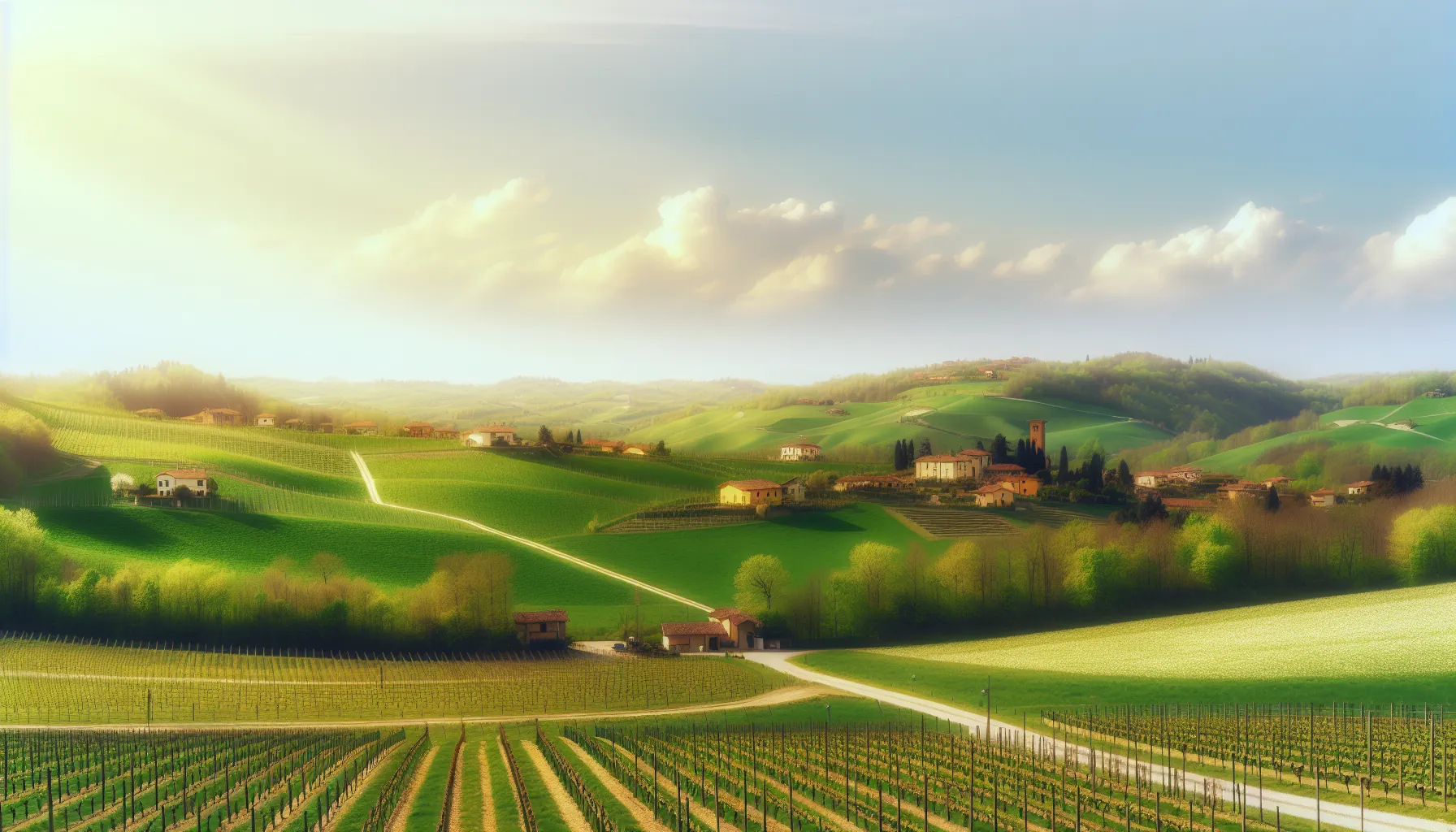 Beste Reisezeit Italien: Frühling, Sommer oder Herbst? 1 Italienische Landschaft im Frühling