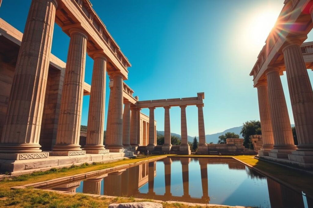 griechische tempel rundgang