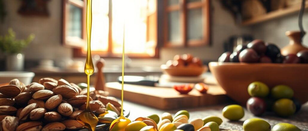 olivenoel mandeln pistazien