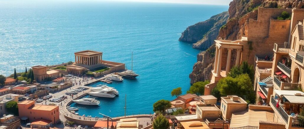 syrakus antike und meer